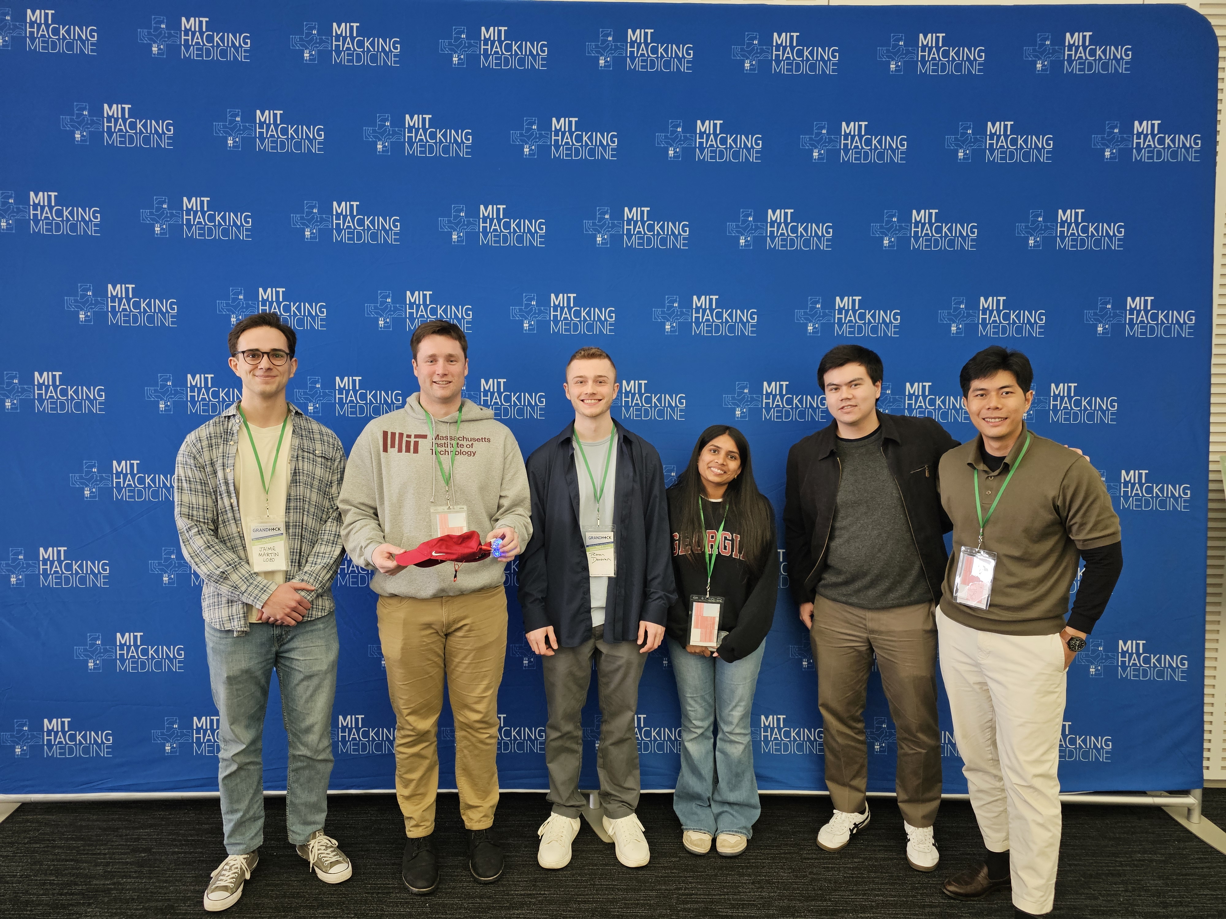 Team at MIT Hacking Medicine